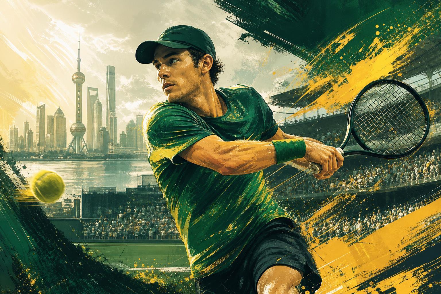 Aleksandar Vukic turns Shanghai survival into a ranking-backed test against Pavel Kotov