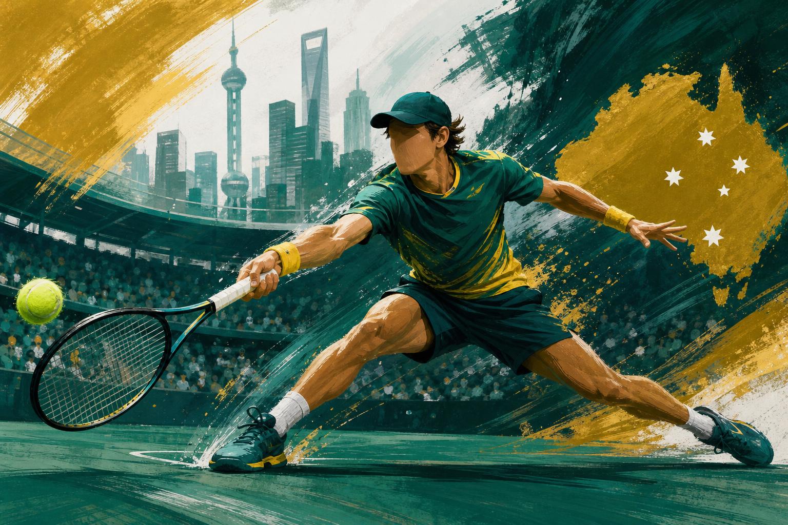 Alex de Minaur’s Shanghai quarter-final win shows his adductor has survived a heavier Masters test