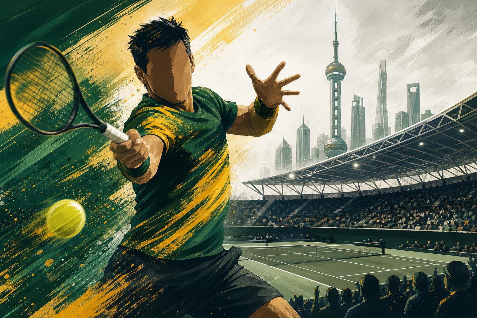 Bernard Tomic’s Shanghai return tests whether his first-strike revival can travel