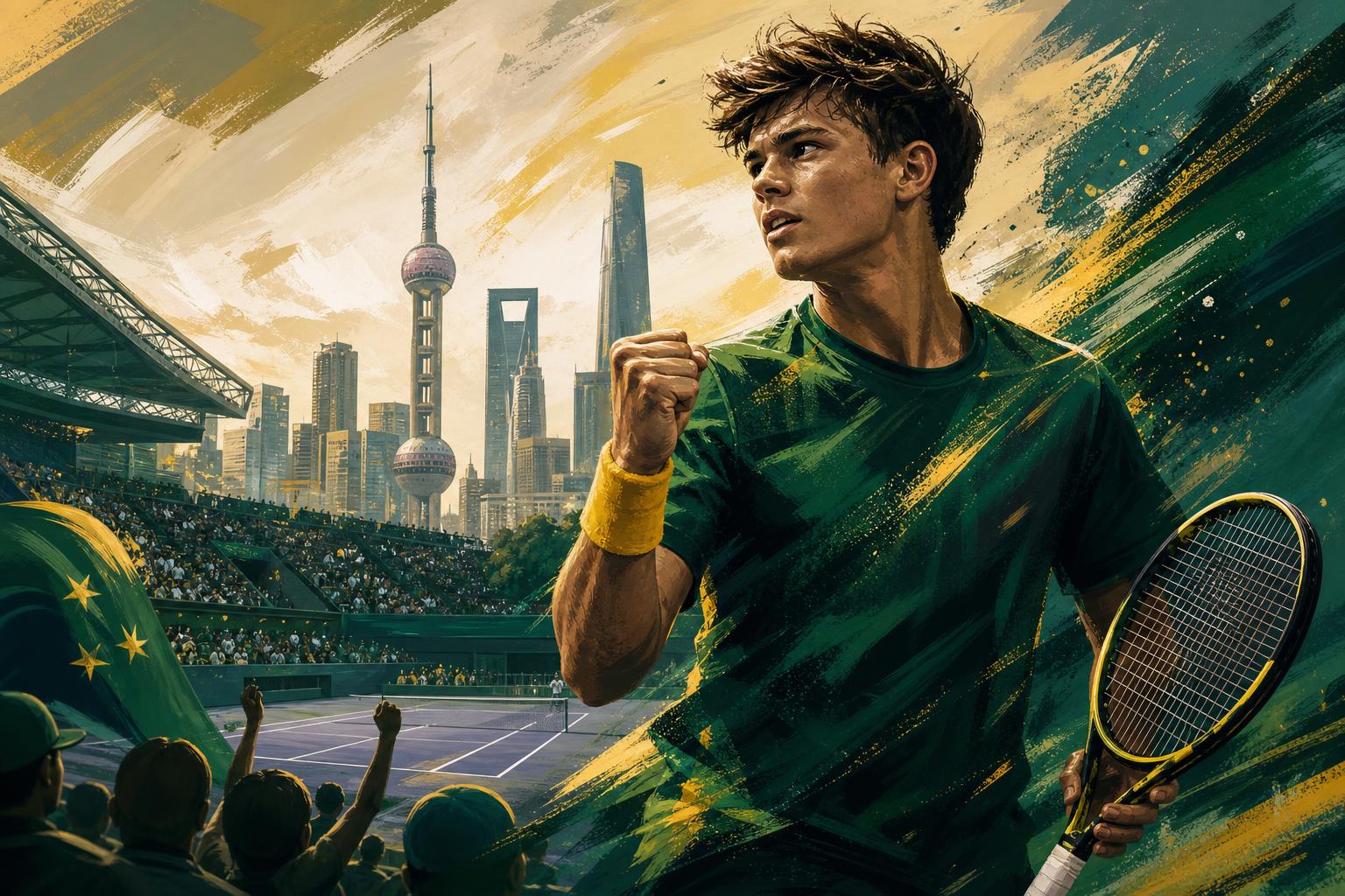 Cruz Hewitt’s Shanghai wildcard turns a rapid rise into his first Masters 1000 checkpoint