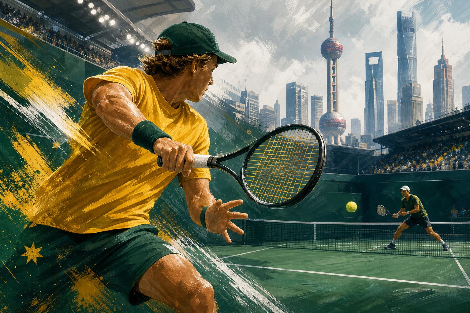 Dane Sweeny’s Shanghai qualifying test turns an Australian rivalry into a Masters 1000 pathway