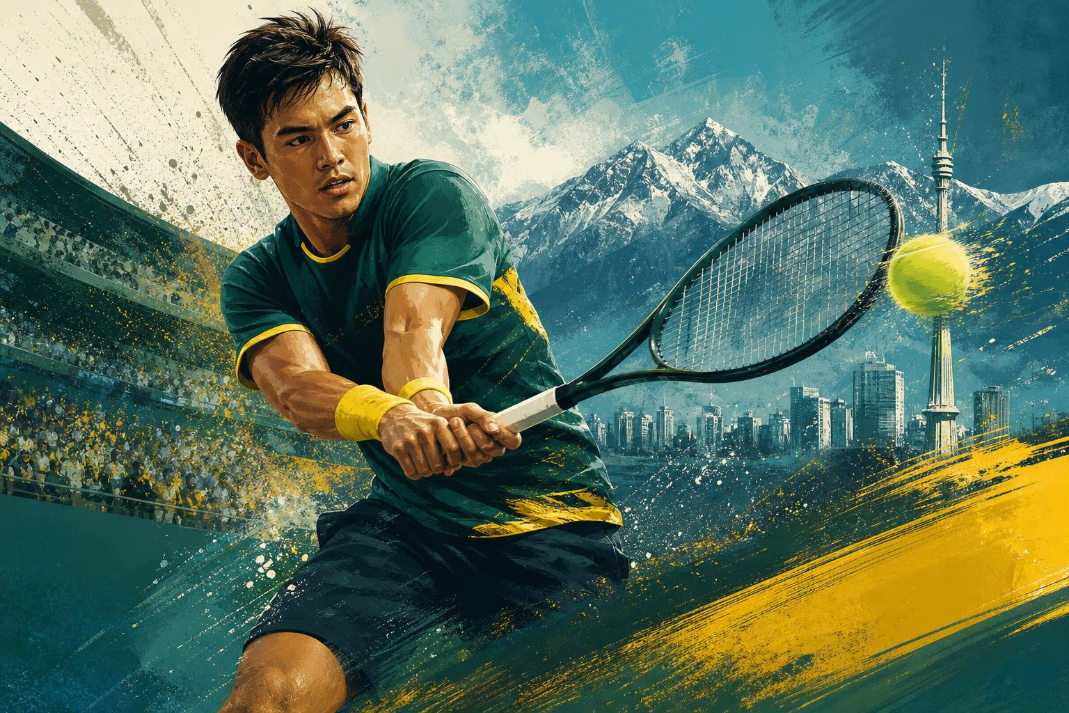 Rinky Hijikata’s Almaty test asks whether his top-100 standing can become weekly currency