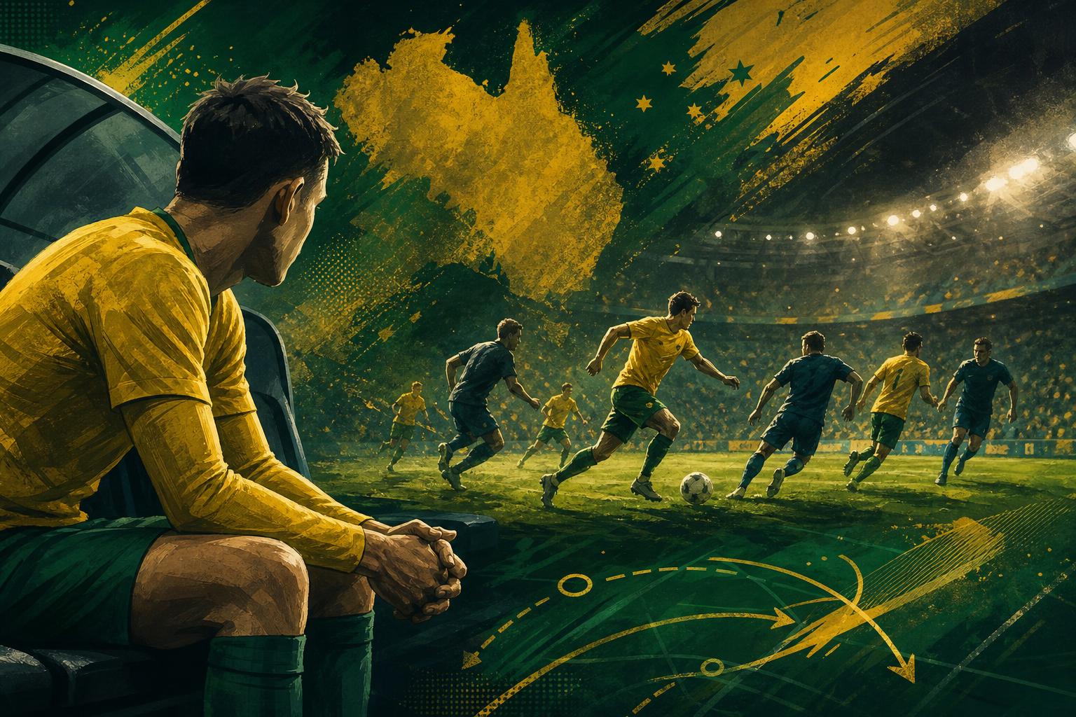 Craig Goodwin’s Socceroos omission turns Brazil friendlies into a test of attacking succession