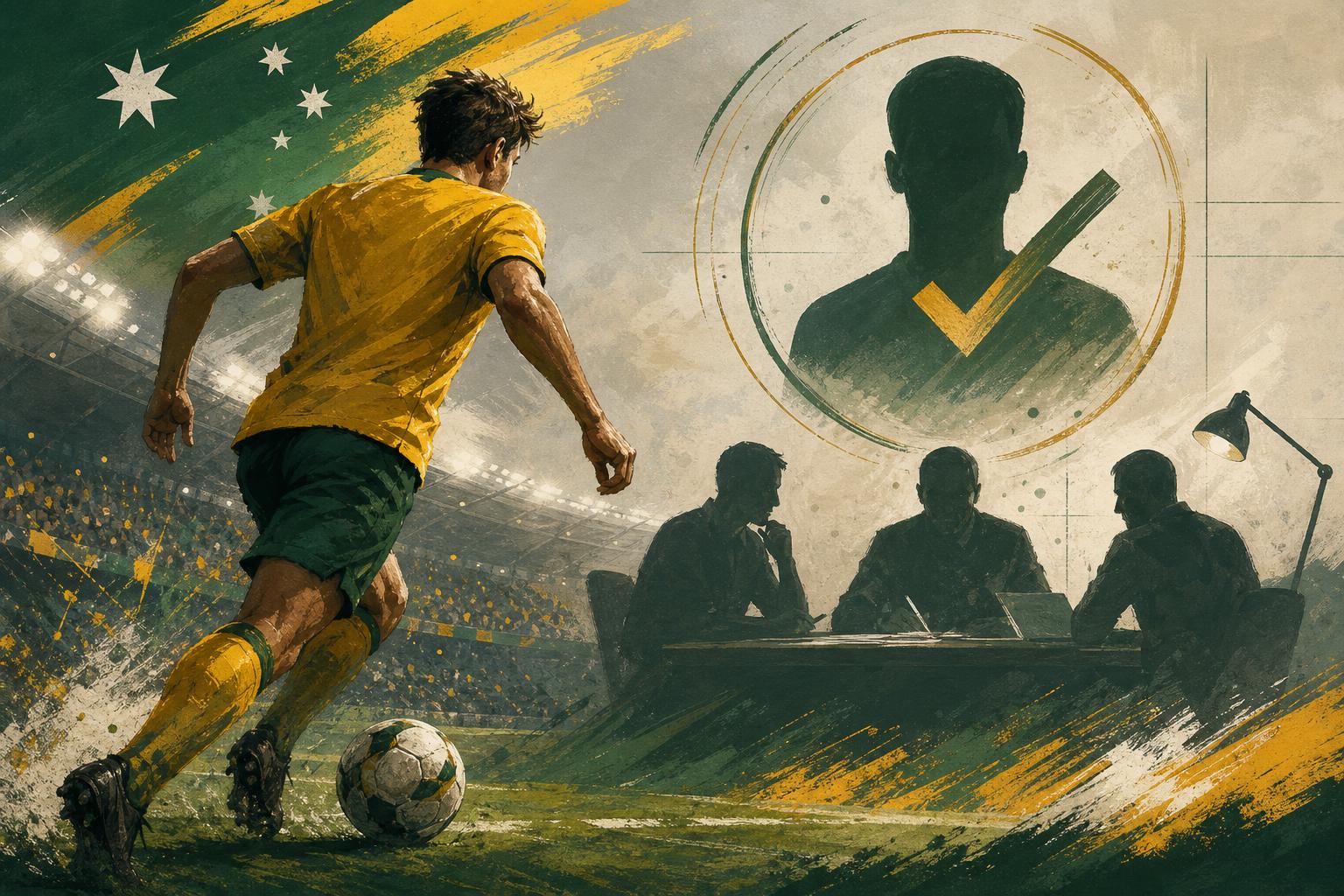 Cristian Volpato’s Socceroos place now sits inside a verification process