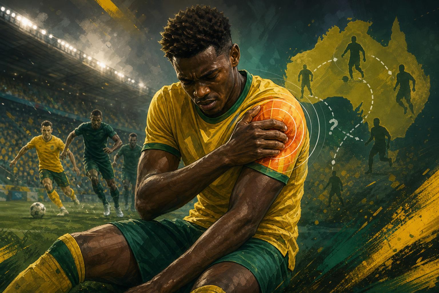 Mohamed Touré’s shoulder injury pauses Norwich surge and leaves Australia’s striker picture open