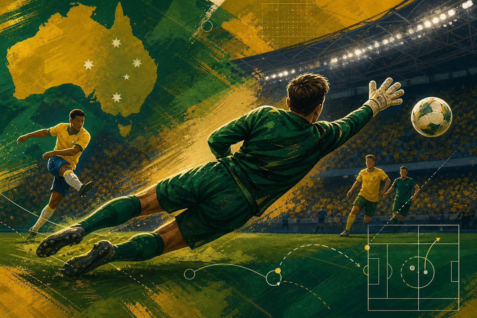 Patrick Beach’s Brazil test gives Australia a clearer read on its next goalkeeping phase