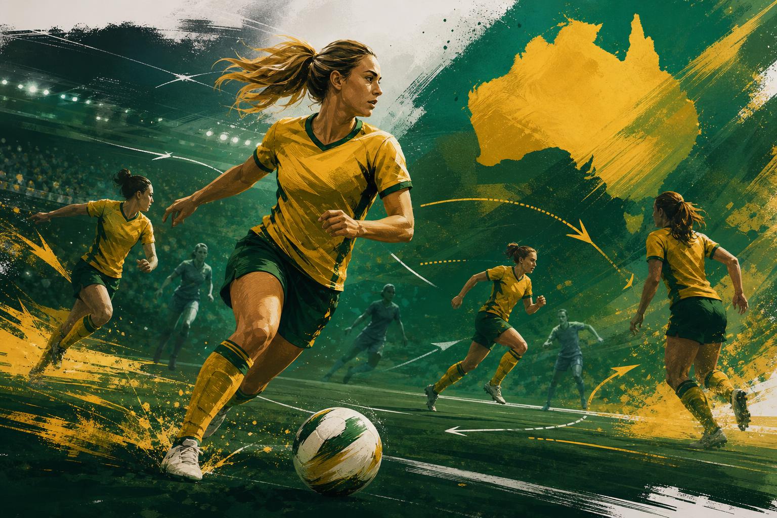 Amy Sayer’s Germany start turns Australia’s midfield transition into a control test