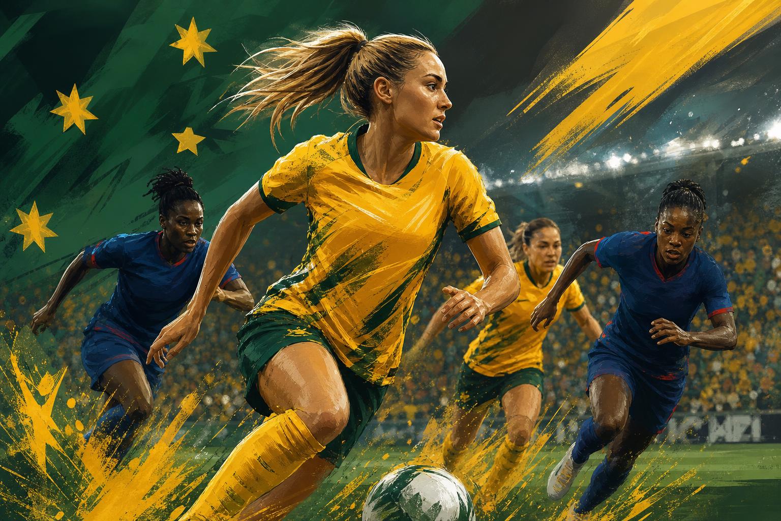 Caitlin Foord’s Haiti combination gives Australia’s senior attack a sharper second-half answer