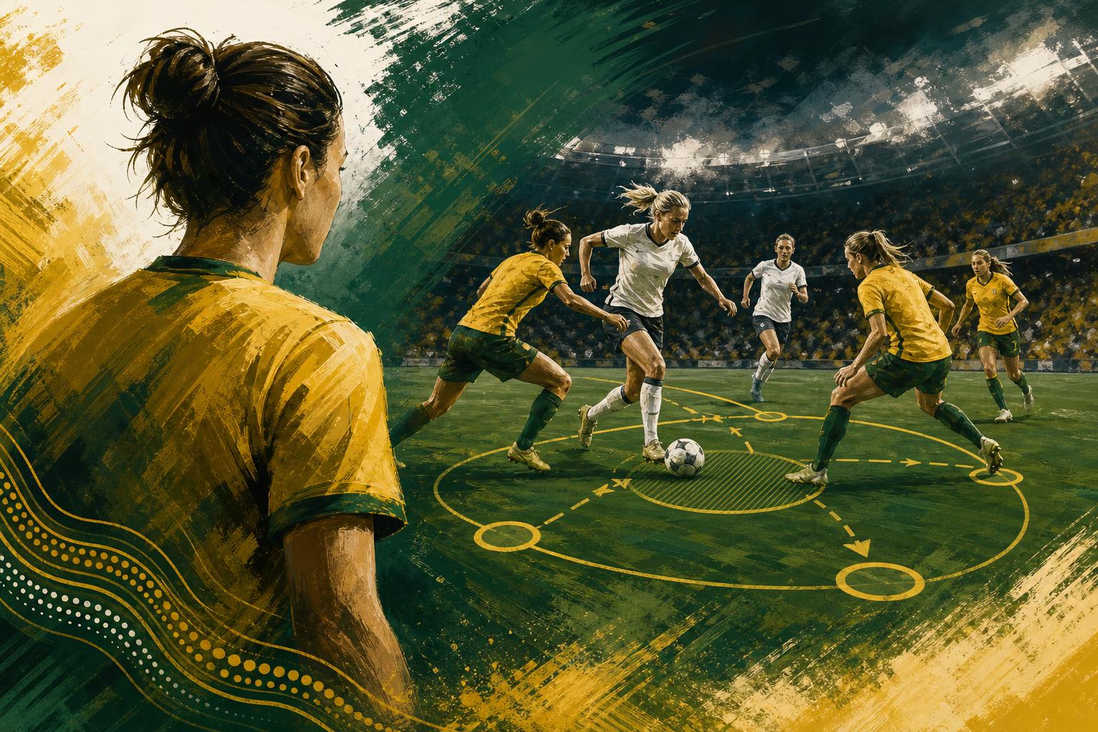 Clare Wheeler shows the Matildas’ midfield-control gap Germany exposed