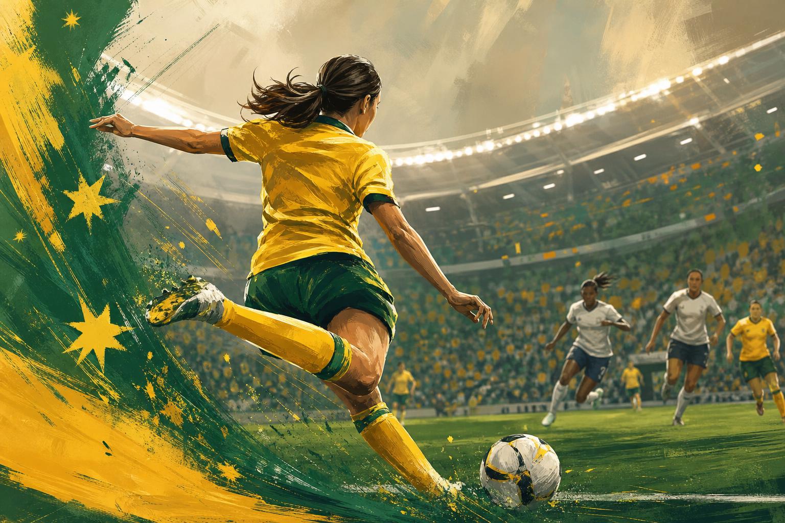 Sam Kerr’s Germany goal gives the Matildas captain an attacking foothold before Haiti