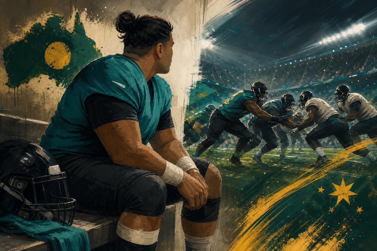 Daniel Faalele’s Jacksonville reset has yet to translate into game-day snaps