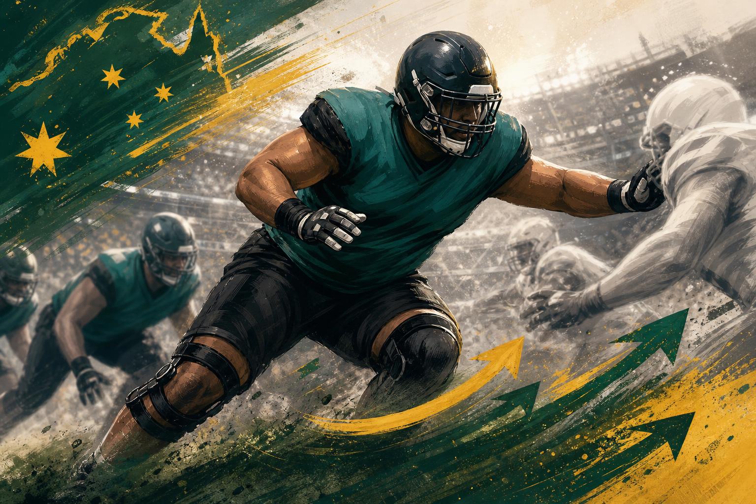 Daniel Faalele’s Jacksonville reset is already moving him away from his established right-guard lane