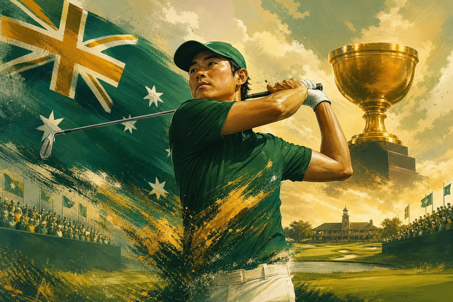 Min Woo Lee carries Australia’s small Presidents Cup burden into Medinah