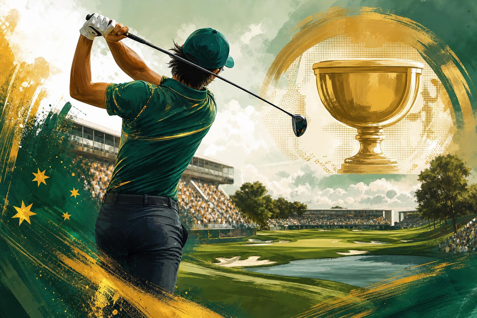 Min Woo Lee’s Medinah composure turns a driving advantage into a Presidents Cup point
