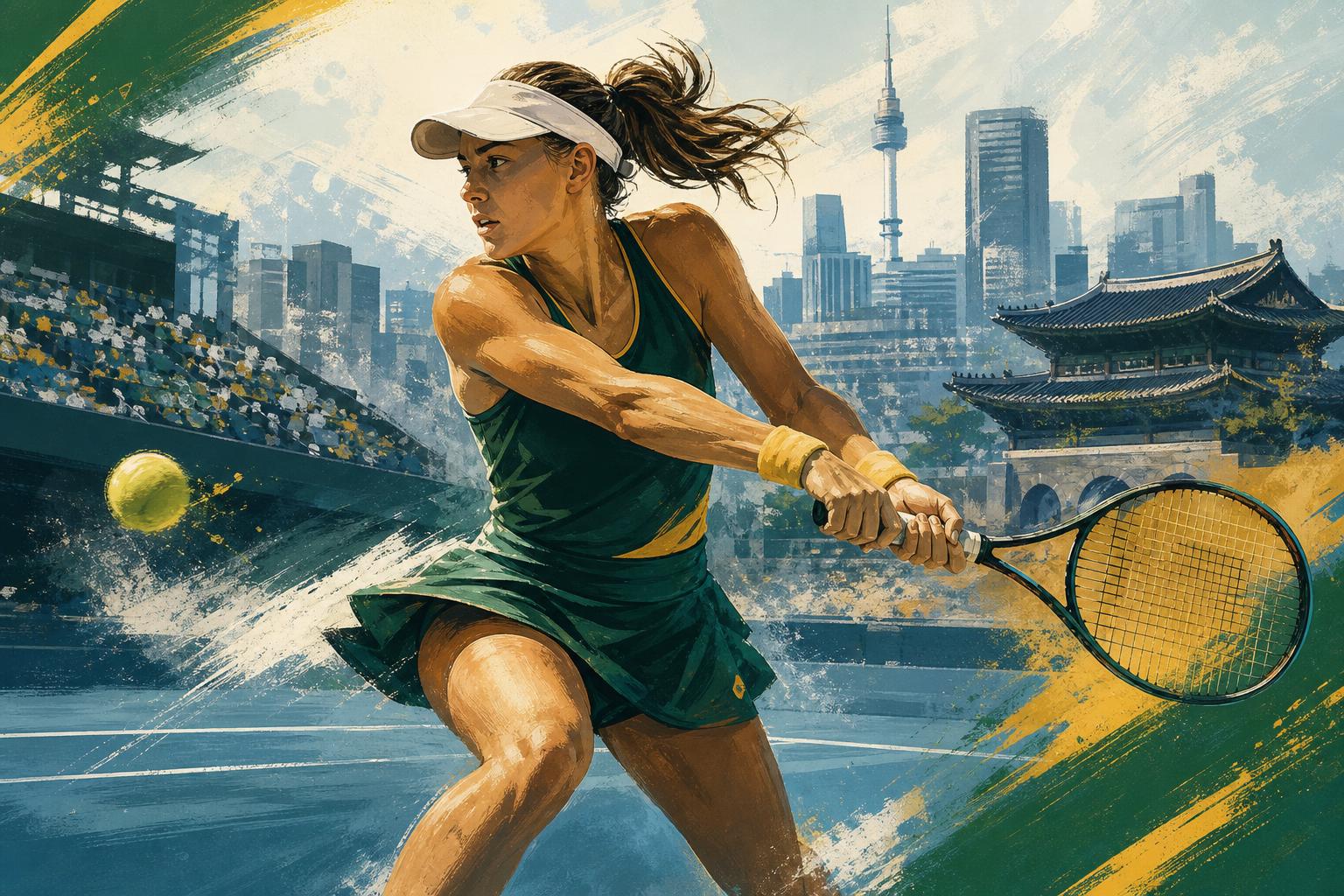 Kimberly Birrell’s Seoul return tests whether her hard-court level can travel into another Asian swing