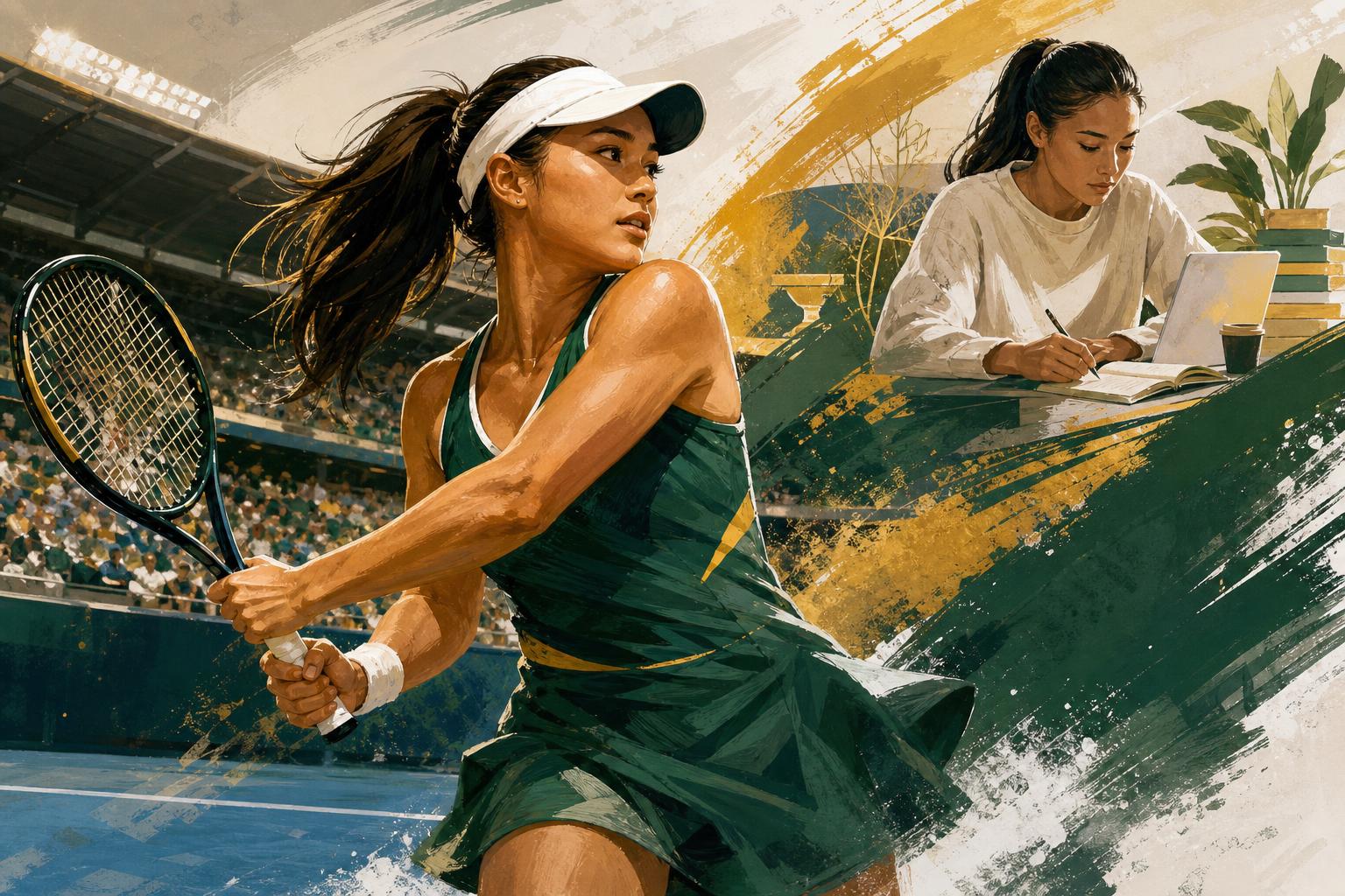 Priscilla Hon is building a second career track without stepping away from tennis