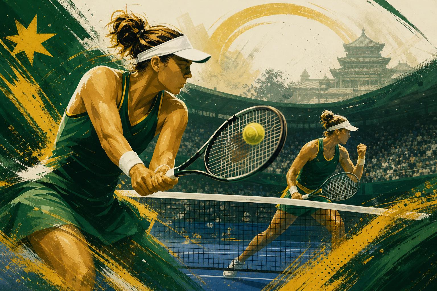 Storm Hunter’s Beijing quarterfinal shows why Australian doubles still matter in the Asian swing