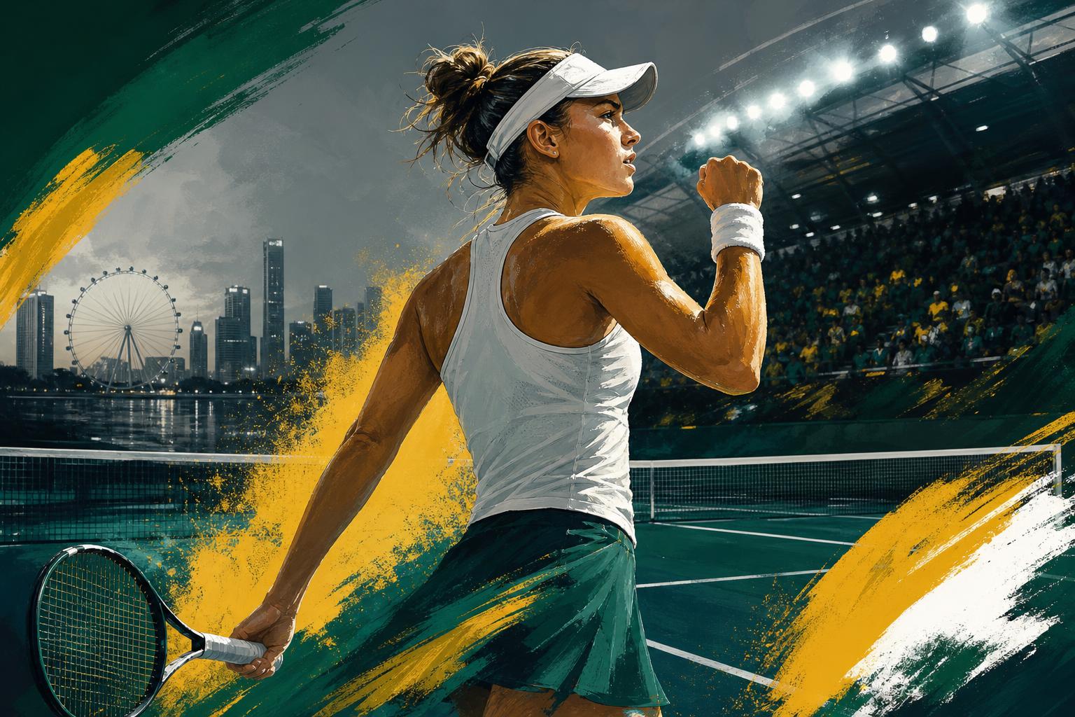 Talia Gibson’s Singapore breakthrough has shifted the standard for her 2026 finish